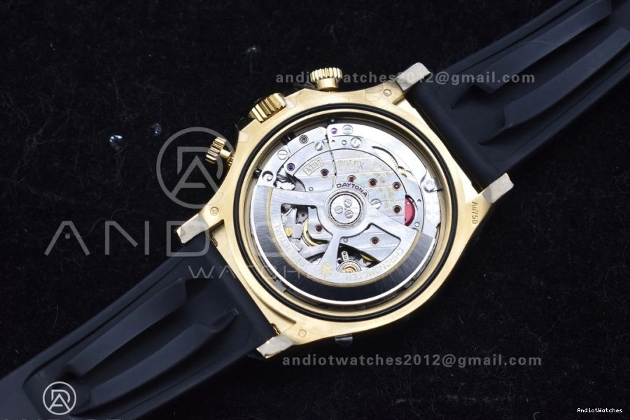 SH WaterResistant YG on Best Strap 126518 Oysterflex 1:1 Daytona 2023 Edition Clean Dial 498 0405